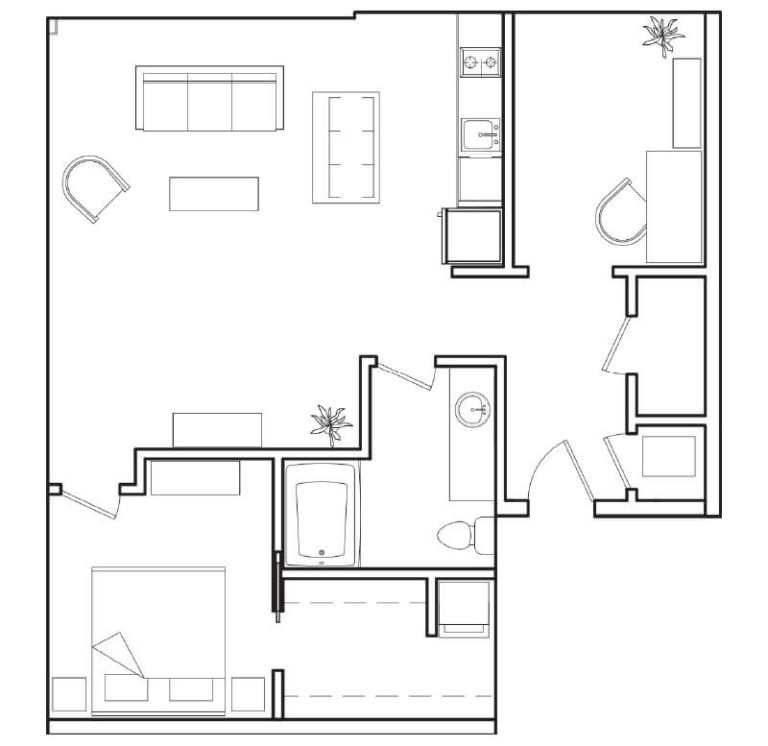 Floor Plans - The Barker Omaha